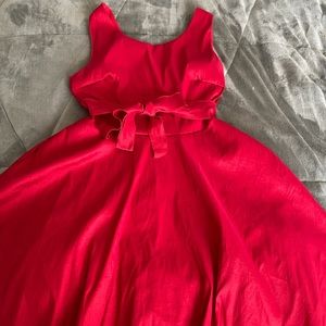 Windsor Red Dress with Bow